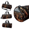 thumbnail image 3 of Lasser Bairam Basketball Bag that Doubles as a Carry on and Travel Tote with Shoe Bag and Interior Zipper Pocket, Size 17.7 Inches, Large Capacity, 3 of 6