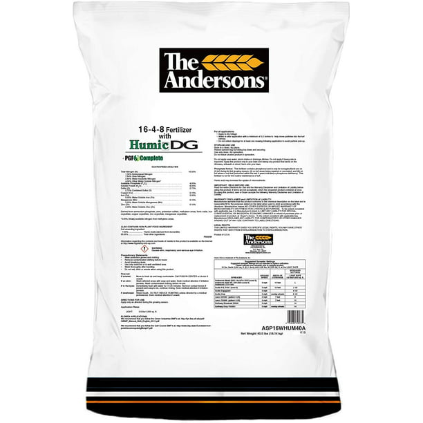 The Andersons PGF Complete 16-4-8 Fertilizer with Humic DG 10,000 sq.ft