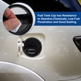 thumbnail image 3 of Metal Plastic Gas Fuel Tank Cap Cover Trim Sticker Black Fit for Suzuki Jimny - Pack of 1, 3 of 6