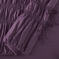 thumbnail image 3 of Romantic French Country Bedding Sets Microfiber Comforter Twin/Twin XL AllSeason Purple, 3 of 11