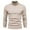 01 Khaki, variant on Awdenio Sweaters for Men Casual Slim Fit Knitted Turtleneck Pullover Long Sleeved Loose Sweaters with Twist Patterned