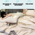 thumbnail image 3 of Nkmbld Queen Pillow Cases Solid Color Pillowcase Polyester Sleep Pillowcase Soft and Breathable Sleep Cooling Pillowcase 5 Colors 18.90x29.13 Inch 2pcs, 3 of 7