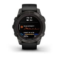 thumbnail image 5 of Garmin Fenix 7 Pro Sapphire Solar Edition 47 MM Carbon Gray DLC Titanium with Black Band GPS Smartwatch Built-in Flashlight And Power Sapphire Solar Charging Lens And Advanced Training Features, 5 of 9