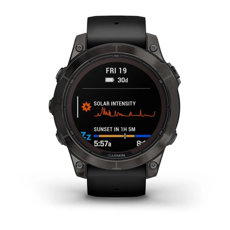 Garmin Fenix 7 Pro Sapphire Solar 47 MM, Carbon Gray DLC Titanium