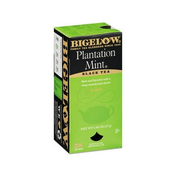 Plantation Mint Black Tea 28/Box