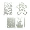 Flyiast Christmas Metal Cutting Dies Embossing for DIY Scrapbook Paper Cards (3463)