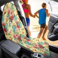 thumbnail image 3 of Bulopur Tropical Front Car Seat Towel Universal Sweat Carseat Protector for Beach Breathable Athletic Towel for Summer Car Decor Fit SUV Sedan Truck, 3 of 8