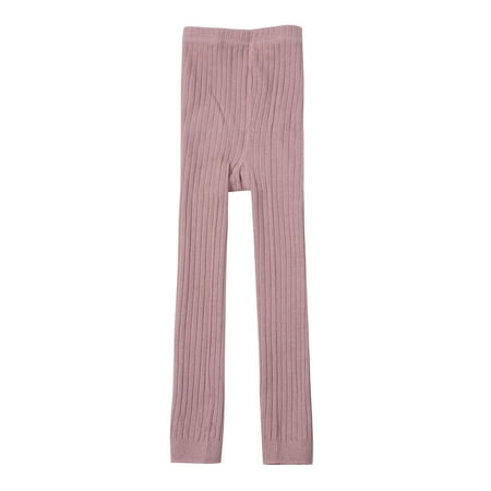 

EnJoCho Girls Pants Toddler Autumn Knit Bottoms Warm Stretch Nine Minute Bottoms Kids Pants for Girls School Outfits for Girls Tearaway Pants Snow Pants Girl
