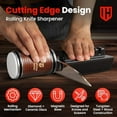 thumbnail image 2 of Rolling Knife Sharpener Kit with Diamond & Ceramic Disc Tumbler Knife Sharpener -+ Magnetic Base for Kitchen Knives with 15° & 20° Angles - Sharpening Kit - Sharpeners$$Home Decor, Kitchen, & Other, 2 of 8