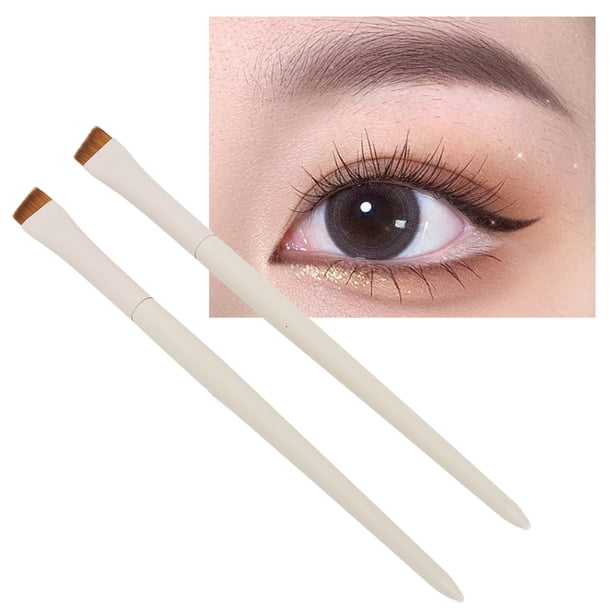 Pincel de maquillaje para cejas herramienta cosmética cepillo suave para cejas 2 uds profesional ultrafino para mujeres para salas de polvo ANGGREK Otros