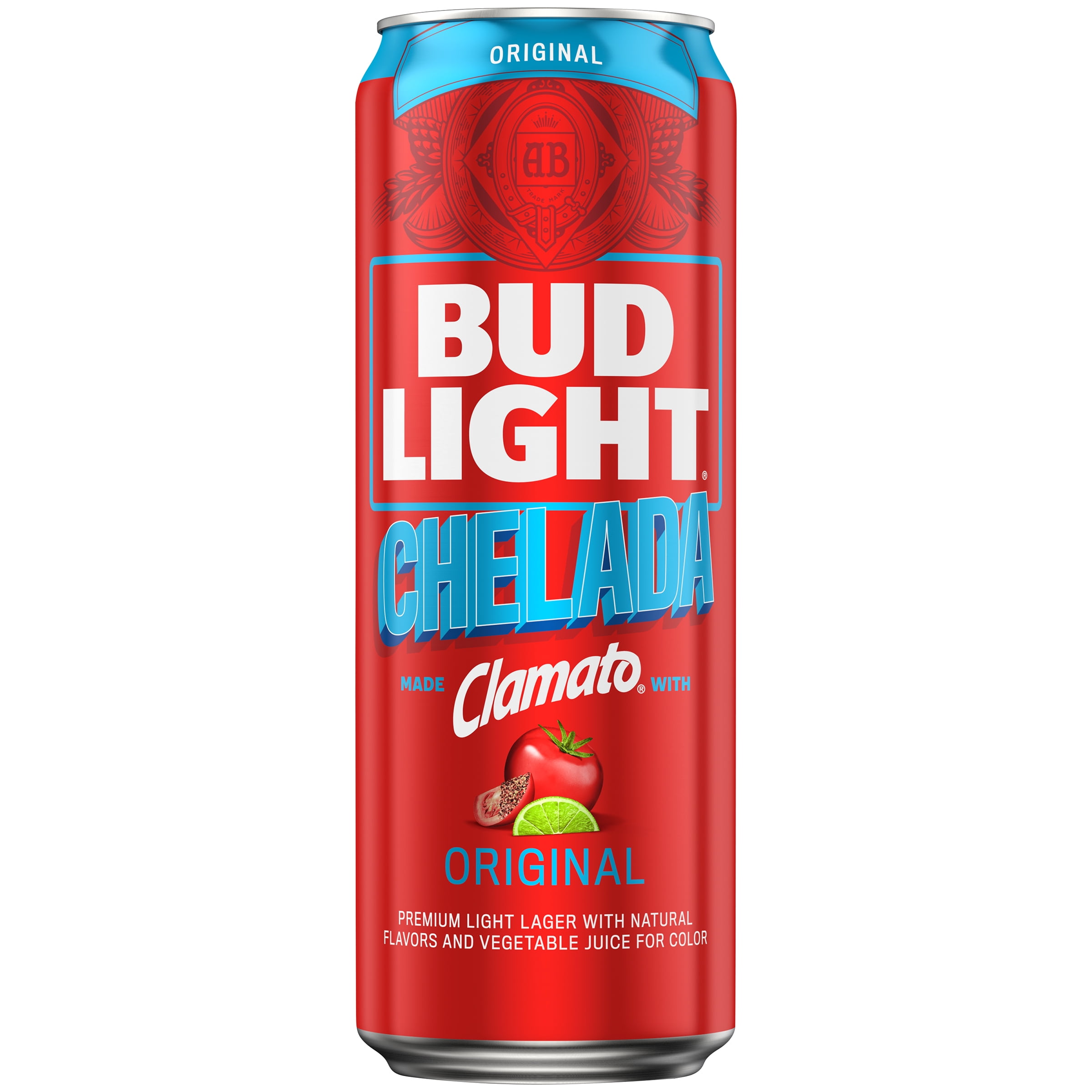 Bud Light Chelada Original Made with Clamato Beer, 25 fl. oz. Can, 4.2