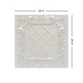 thumbnail image 2 of 502 - Tin Plated Nail-Up Ceiling Tile in Eggshell White (24 Sq.ft/ Pack) - 6 Pieces, 2 of 5