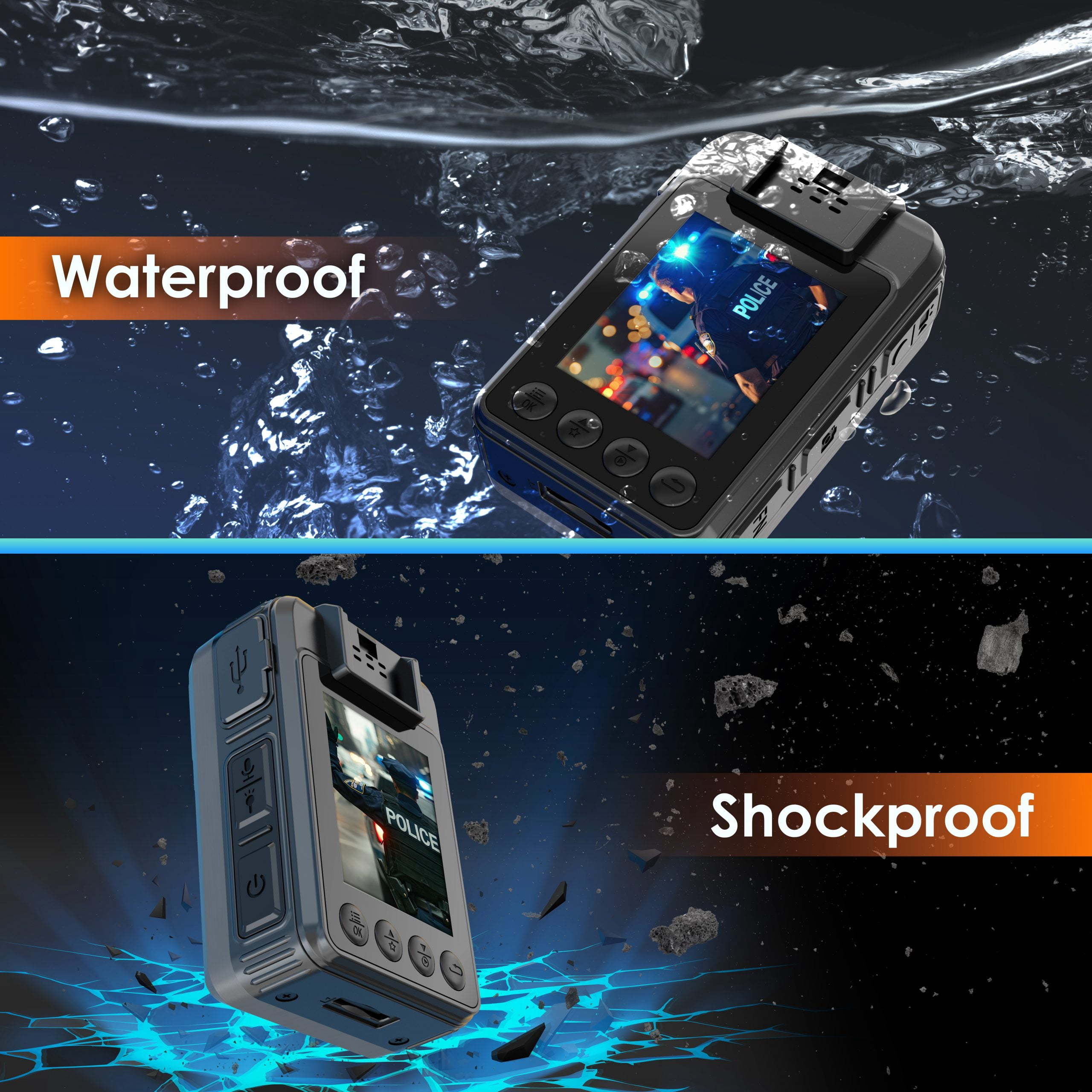 Rexing P3 Mini 1080p FHD Body Video Camera with Type-C Port