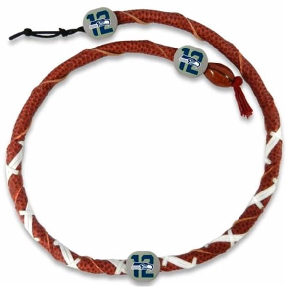 GameWear GWNFB12SEA Collier NFL Seattle Seahawks 12e Homme GameWear Frozen Rope