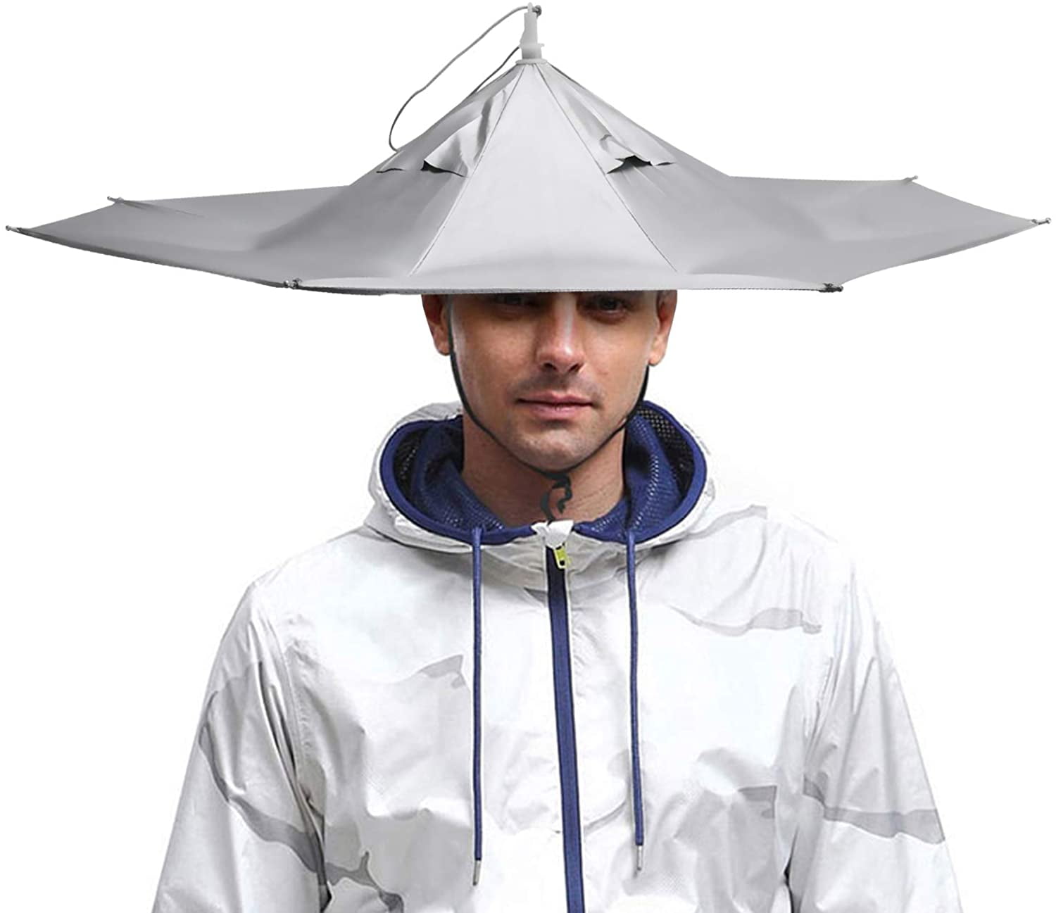 designer umbrella hat