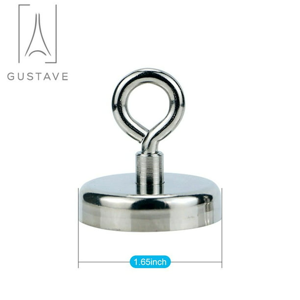 Gustave Round Magnet Kit 200LBS Pull Force Super Strong Neodymium Magnet with Treasure - Walmart.com