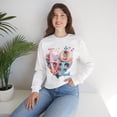 thumbnail image 5 of Floral Love Sweatshirt, Valentine's Day Sweatshirt, Love Flower Sweatshirt, 5 of 54