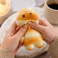 thumbnail image 3 of Mummy Bread Squishy Stress Relief Toy Slow Rising Squeeze Ball Fidget Squeeze Toy for Kids Adults Anxiety Relief Travel Portable Party Favor Goodie Bag Filler Fun, 3 of 5