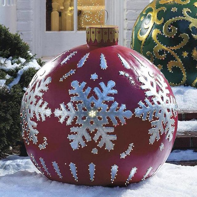 Giant Christmas PVC Inflatable Decorated Ball,Christmas Inflatable