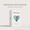 thumbnail image 5 of Comfy Cubs 2 Pack Muslin Swaddle Blankets - Receiving Blanket, Wrap for Boys & Girls (Pacific Blue and Fern), 5 of 5
