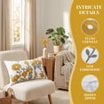 thumbnail image 2 of REGALWOVEN Floral Throw Pillow Covers Pack of 2, Flower Plant Farmhouse Decor Cushion Cover for Home Flower-2 12" x 20", 2 of 7