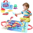 thumbnail image 1 of 1Set Toddler Fishing Game with Stacking Cups and Color Sorting,Cloth Fishing Game set,Fishing Sorting Toy ,Early Learning Educational Toy,Birthday Gift,Stuffers,Toys for 1 to 3 Years Old, 1 of 8