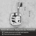 thumbnail image 5 of 360° Swivel Shower Head Holder with Suction Cup | 10kg Load Capacity, 5 of 8