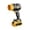 Yellow, variant on Wireless Lithium Powered Blower High Power Airflow for Dust Snow and Leaf 20-Minute Runtime Handheld Car Snow Remover Tool
