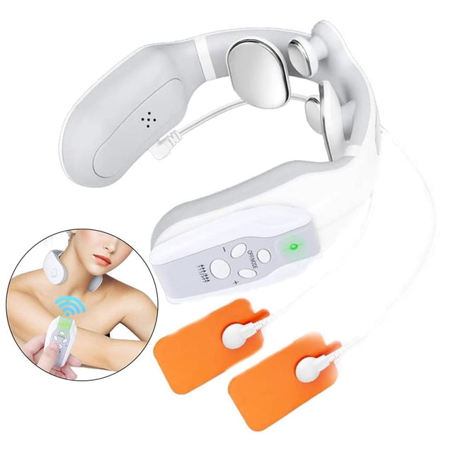 braveheart Intelligent Neck Massage with Heat Portable Wireless Neck Massager Massage Equipment with 3 Modes for Home Office Travel