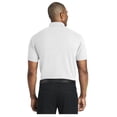 thumbnail image 2 of Port Authority Men's Short Sleeve EZPerformance Pique Edery Day Polo Shirt White K600 S, 2 of 4