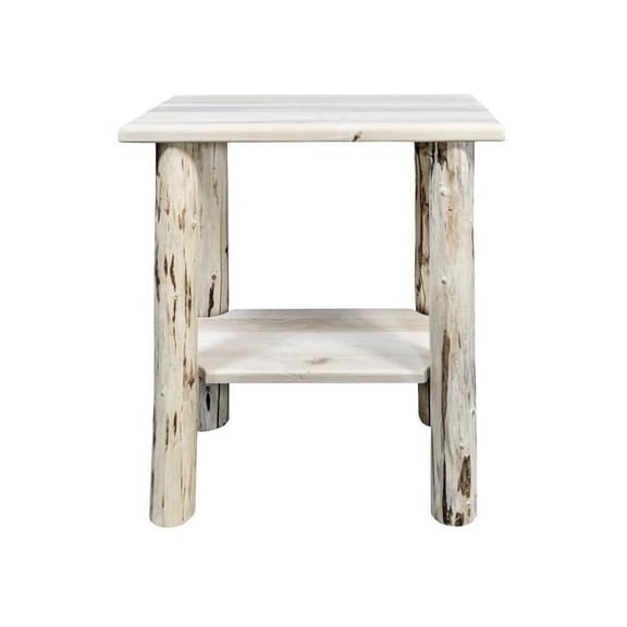 Montana Chairside Table, Ready Finish