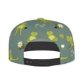 thumbnail image 4 of Haiem Cute Yoga Frogs Classic Snapback Cap Flat Bill Hat Baseball Cap Adjustable Size Cotton Dad Hat, 4 of 9