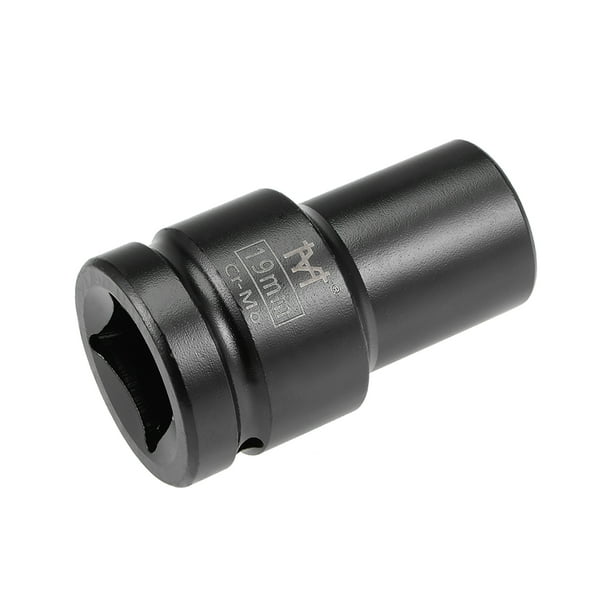 1 Inch Drive Impact Socket 6Point CrMo Metric 19mm