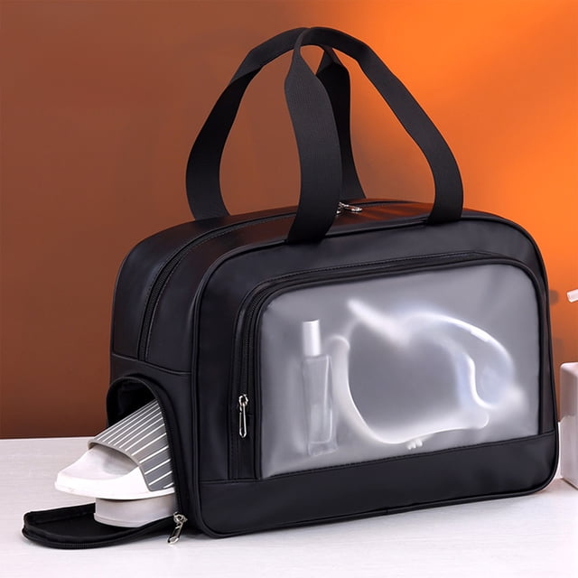 Bolsa Deportiva Con Compartimentos Para Ropa Seca Y Hmeda, Gran Capacidad, Material Impermeable, Compartimentos Separados, Ideal Para Playa, Gimnasio, Multideporte, Fabricada En Nailon, UKHBMC