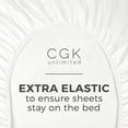 thumbnail image 5 of Premium Fitted Sheet Ultra Soft & Breathable - Deep Pocket for 8"-16" Mattresses, 5 of 7