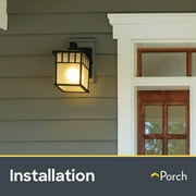 Outdoor Light Fixture Installation by Porch Home Services