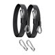 thumbnail image 3 of 2 extensiones de cable de gimnasio de acero inoxidable, versátiles para poleas, máquinas de cable, entrenamiento de fuerza para bíceps y LAT., 3 of 9