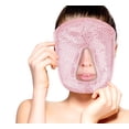 thumbnail image 1 of Mascarilla facial completa con bolas de gel para terapia de frío y calor FOMI Care Pink, 1 of 6