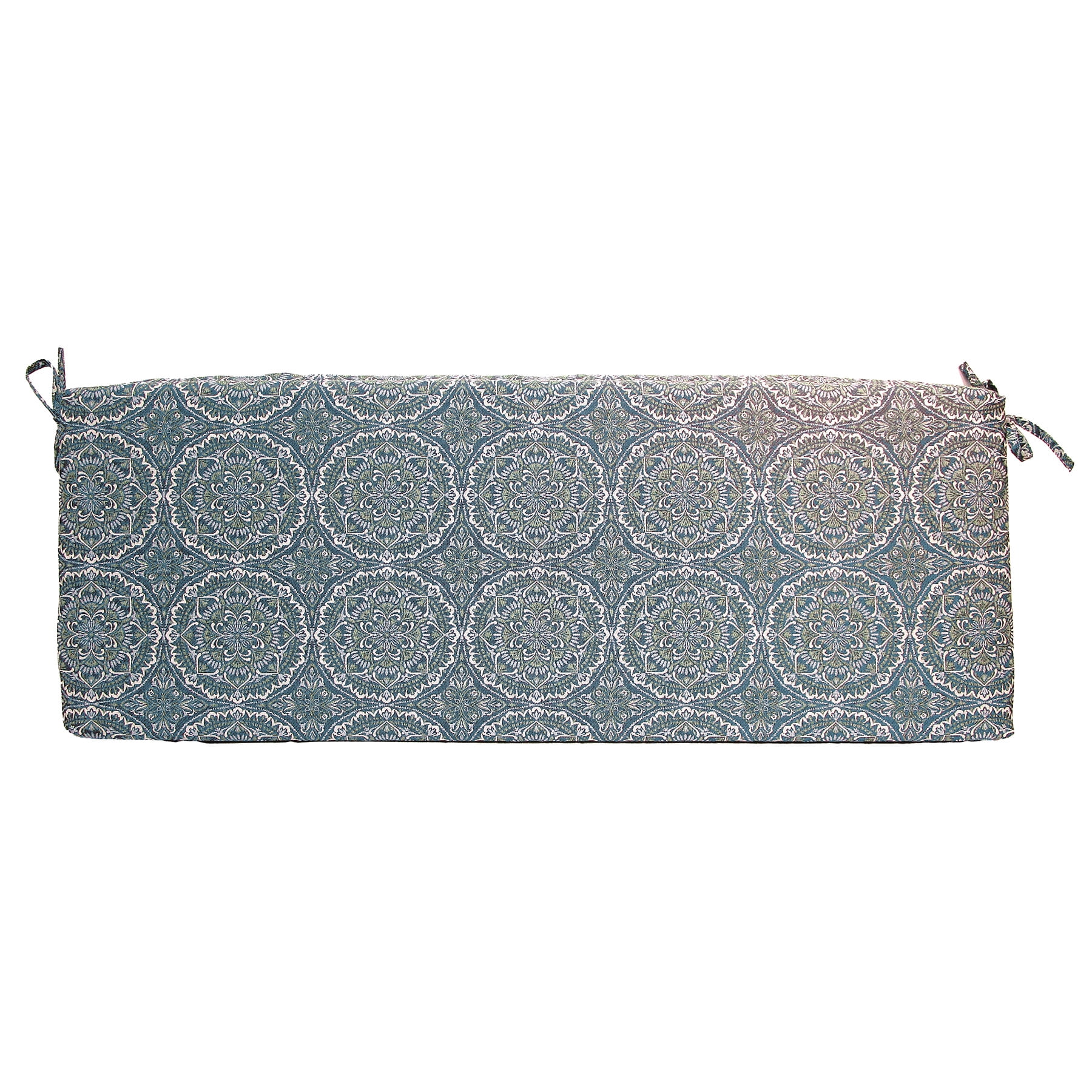 Better Homes & Gardens 48" x 18" Premium Outdoor Bench Seat Cushion, 1-Piece, Medallion