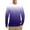 Purple, variant on ZCFZJW Mens UPF 50+ Sun Protection T-Shirts Lightweight Hoodie Gradient Color Long Sleeve SPF UV Shirt for Fishing Outdoor Hiking Running Mint Green L
