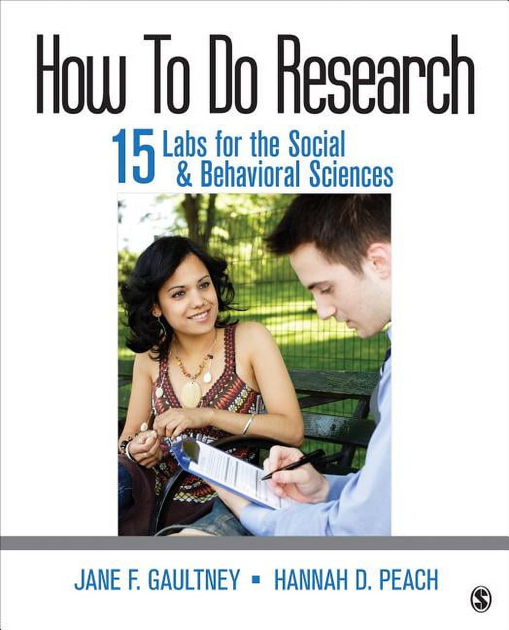 Advanced Research Methods For The Social And Behavioral Sciences ...