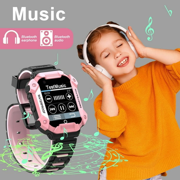 S07 Smart Watch for Boys Girls Smartwatch for Kids with 4G SIM GPS