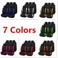 thumbnail image 2 of Funda Universal Para Asiento De Coche Juego Completo Fundas De Tela Auto 7 Colores MYVI BEZZA SAGA VIVA X70 X50 Almera Iriz Iswara Cerato Fiest Vios Accord Camry, 2 of 4