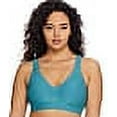 thumbnail image 4 of Women's Bali 3484 Comfort Revolution ComfortFlex Fit Wirefree Bra (Crystal Grey Aztec 3X), 4 of 6