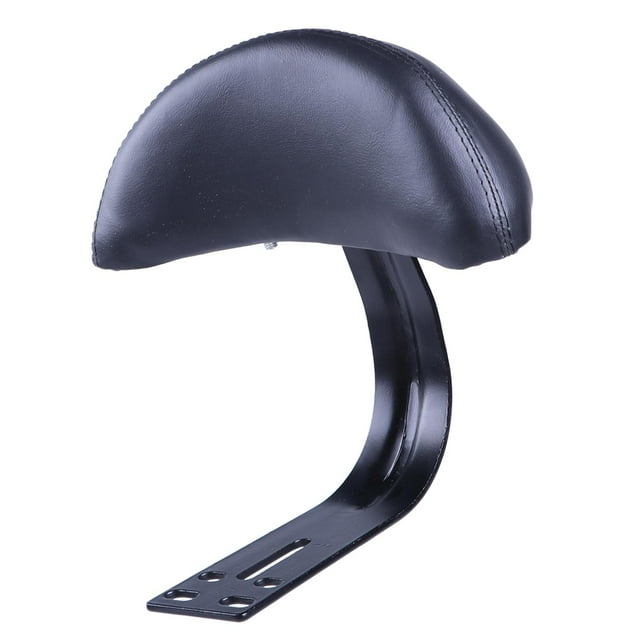 Cojín de respaldo de seguridad transpirable para asiento de bicicleta con soporte para la espalda para niños negro 1