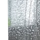 thumbnail image 1 of Cortina de ducha transparente, cortina de baño con estampado de guijarros, 1 of 5