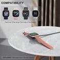 thumbnail image 2 of Charger for Fitbit Versa 4/Versa 3/Sense 2/Sense, Replacement Charging Cable Cord Magnetic Dock Stand for Fitbit Sense 1/2, Versa 3/4 Smartwatch, 2 of 9