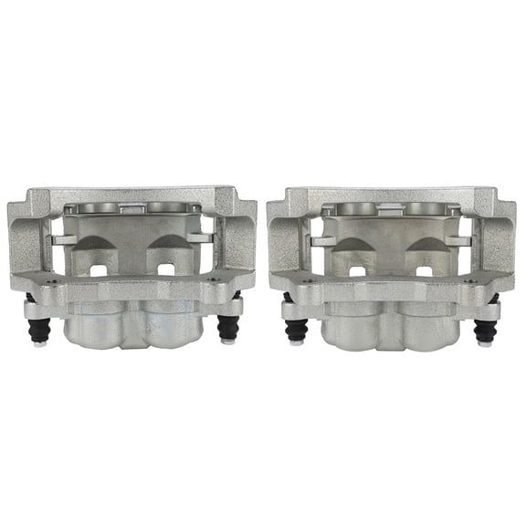 2PCS Rear Driver & Passenger Side Disc Brake Calipers (w/Bracket) 2 Pistons 2003-2008 for Dodge Ram 2500 5.9L 2007-2008 for Dodge Ram 1500 4.7L