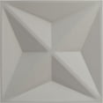 thumbnail image 5 of Ekena Millwork 11 7/8"W x 11 7/8"H Kent EnduraWall Decorative 3D Wall Panel, Universal Aged Metallic Weathered Steel (Covers 0.98 Sq. Ft.), 5 of 6