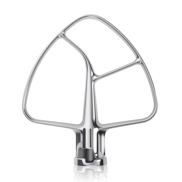 Batidor plano Cowbright K45B de acero inoxidable, pala 4.5-5 qt
